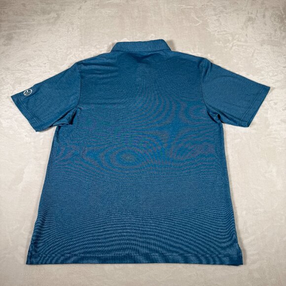 Straight Down Polo Shirt Men Size S Blue Short Sleeve Embroidered Logo Cruz NWT - Picture 11 of 11